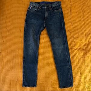 Hugo Boss Men's Dark Blue Jeans